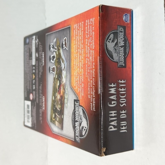 Spinmaster Jurassic World Ready to Roll Path Game - New in Sealed Box - Picture 6 of 7